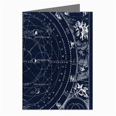 Astronomie Astrologie Vintage  Greeting Cards (pkg Of 8)