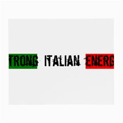 Strong Italian Energy Small Glasses Cloth (2 Sides) by ConteMonfrey