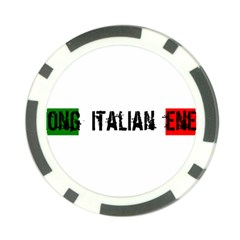 Strong Italian Energy Poker Chip Card Guard by ConteMonfrey