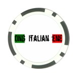 Strong Italian Energy Poker Chip Card Guard Front