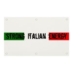 Strong Italian Energy Banner and Sign 5  x 3  Front