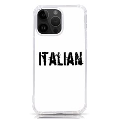 Strong Italian Energy Iphone 14 Pro Max Tpu Uv Print Case by ConteMonfrey