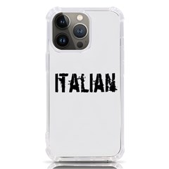 Strong Italian Energy Iphone 13 Pro Tpu Uv Print Case by ConteMonfrey