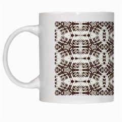 Snake Skin Brown White Mug by ConteMonfrey