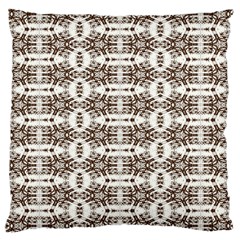 Snake Skin Brown Large Cushion Case (one Side) by ConteMonfrey