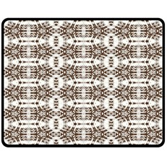 Snake Skin Brown Two Sides Fleece Blanket (medium) by ConteMonfrey