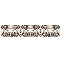 Snake Skin Brown Small Premium Plush Fleece Scarf