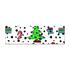 It`s Cold Outside Christmas Pattern Sticker (bumper) by ConteMonfrey