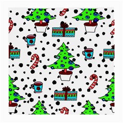 It`s Cold Outside Christmas Pattern Medium Glasses Cloth (2 Sides) by ConteMonfrey