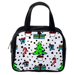 It`s Cold Outside Christmas Pattern Classic Handbag (one Side) by ConteMonfrey