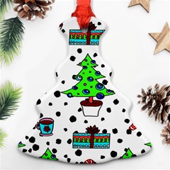 It`s Cold Outside Christmas Pattern Ornament (christmas Tree)  by ConteMonfrey