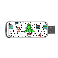 It`s Cold Outside Christmas Pattern Portable Usb Flash (one Side) by ConteMonfrey