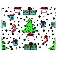 It`s Cold Outside Christmas Pattern Two Sides Premium Plush Fleece Blanket (teen Size) by ConteMonfrey