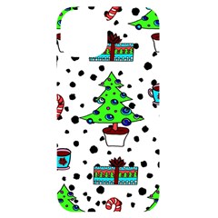 It`s Cold Outside Christmas Pattern Iphone 14 Black Uv Print Case