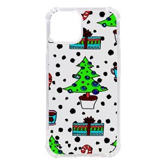 It`s Cold Outside Christmas Pattern Iphone 14 Tpu Uv Print Case