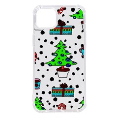 It`s Cold Outside Christmas Pattern Iphone 14 Plus Tpu Uv Print Case