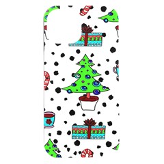 It`s Cold Outside Christmas Pattern Iphone 15 Plus Black Uv Print Pc Hardshell Case