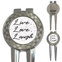 Live Love Laugh Monsteras 3-in-1 Golf Divots by ConteMonfrey