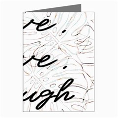 Live Love Laugh Monsteras Greeting Cards (pkg Of 8)