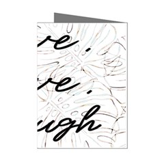 Live Love Laugh Monsteras Mini Greeting Cards (pkg Of 8)