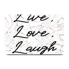 Live Love Laugh Monsteras Plate Mats by ConteMonfrey