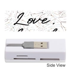 Live Love Laugh Monsteras Memory Card Reader (stick) by ConteMonfrey