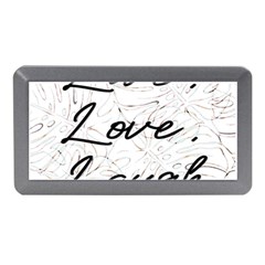 Live Love Laugh Monsteras Memory Card Reader (mini) by ConteMonfrey