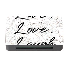 Live Love Laugh Monsteras Memory Card Reader With Cf by ConteMonfrey