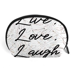 Live Love Laugh Monsteras Accessory Pouch (large) by ConteMonfrey