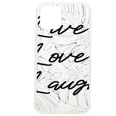 Live Love Laugh Monsteras Iphone 12 Pro Max Tpu Uv Print Case by ConteMonfrey