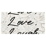 Live Love Laugh Monsteras Banner and Sign 6  x 3  Front