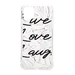 Live Love Laugh Monsteras Iphone 11 Pro Max 6 5 Inch Tpu Uv Print Case by ConteMonfrey