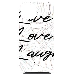 Live Love Laugh Monsteras Iphone 14 Black Uv Print Case by ConteMonfrey