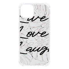 Live Love Laugh Monsteras Iphone 13 Tpu Uv Print Case by ConteMonfrey