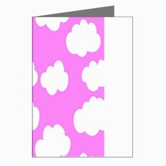 Purple Clouds Greeting Cards (pkg Of 8)