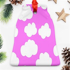 Purple Clouds Ornament (bell)