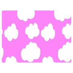 Purple Clouds Two Sides Premium Plush Fleece Blanket (baby Size) by ConteMonfrey