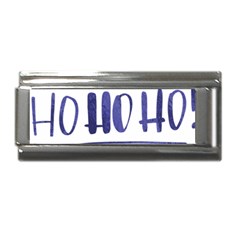 Ho Ho Ho! Christmas Minimalist Superlink Italian Charm (9mm)