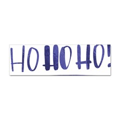 Ho Ho Ho! Christmas Minimalist Sticker (bumper)