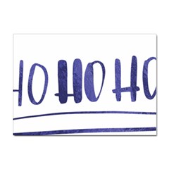 Ho Ho Ho! Christmas Minimalist Sticker A4 (100 Pack)