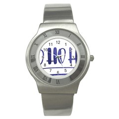 Ho Ho Ho! Christmas Minimalist Stainless Steel Watch