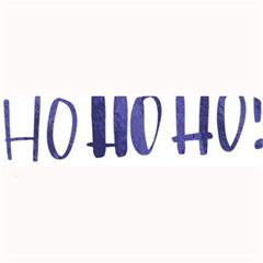 Ho Ho Ho! Christmas Minimalist Large Bar Mat