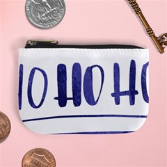 Ho Ho Ho! Christmas Minimalist Mini Coin Purse