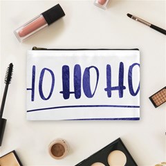 Ho Ho Ho! Christmas Minimalist Cosmetic Bag (medium)