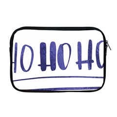 Ho Ho Ho! Christmas Minimalist Apple Macbook Pro 17  Zipper Case