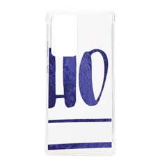 Ho Ho Ho! Christmas Minimalist Samsung Galaxy Note 20 Ultra Tpu Uv Case by ConteMonfrey