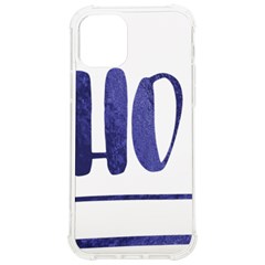 Ho Ho Ho! Christmas Minimalist Iphone 12/12 Pro Tpu Uv Print Case