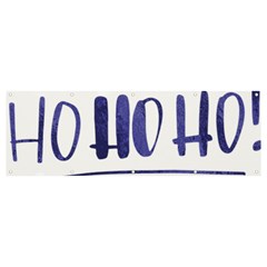 Ho Ho Ho! Christmas Minimalist Banner And Sign 12  X 4 