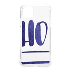 Ho Ho Ho! Christmas Minimalist Iphone 11 Pro Max 6 5 Inch Tpu Uv Print Case