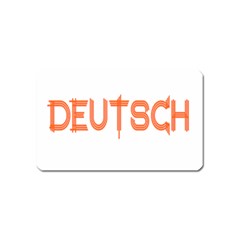 Deutsch Magnet (name Card) by ConteMonfrey